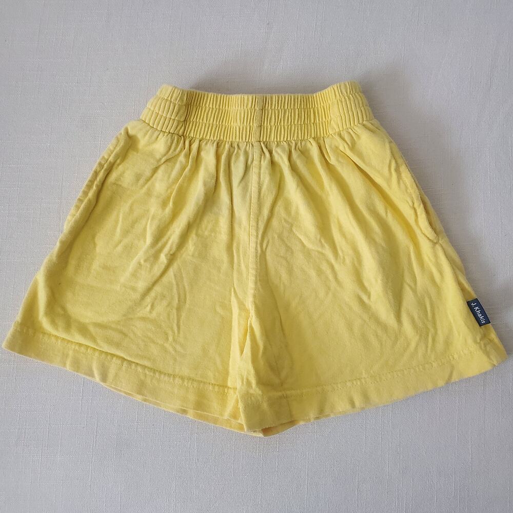 Vintage Yellow Comfy Shorts 3t/4t